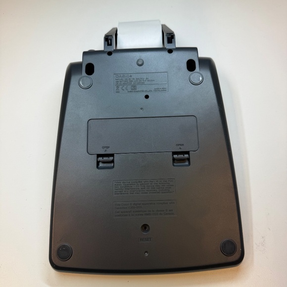 Casio HR150TM 12 Digit Silver Gray Desktop Printing Calculator - Picture 3 of 11